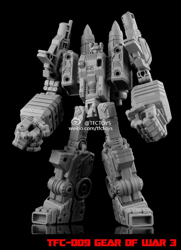 TFC Toys Gear Of War 3 Figure Images Of Generations Titan Metroplex Weapon Accessory  (5 of 6)